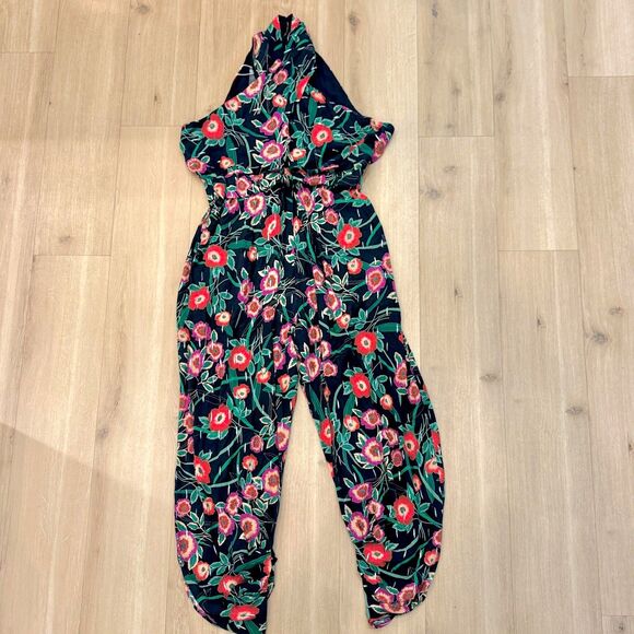 MISA Halter Kora Floral Jumpsuit - New with Tags - Women's Large - Picture 5 of 8